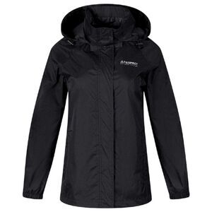 Minoti Womens/Ladies Packaway Waterproof Jacket / Black